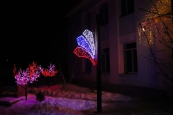 Decorative Outdoor LED Light Panel "Styagi" - 220V, 24V, 12V