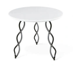 Sheffilton SHT-TU17/80 MDF Table with Metal Base