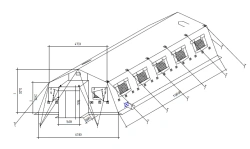 All-Season Frame Tent M-30 for Military Use