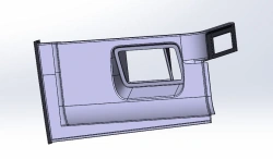 Motor Compartment Step Cover made of Polyester Fiberglass 5299-403-5102035