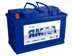 Lead Acid Starter Battery for Internal Combustion Engines 12V 6ST-110VL Yamal
