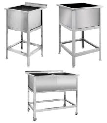 Welded Washing Bath for Food Industry