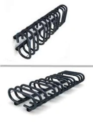 Oval Mass Bicycle Parking Rack for 8 Bikes - VP-07