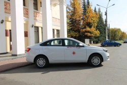 Medical Service Vehicle LV00, Model LVS00M, Category M1 on LADA GF Base, Model GFL350