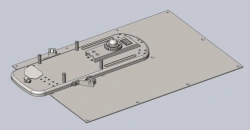 KPM-01-00 Rotary Seat Cart for Railway Cabins