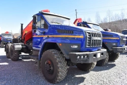 Special Truck with Crane Manipulator on Ural Chassis, Model GIRD