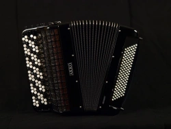 Akkordeon DeLuxe 4-Voice 5-Row 64x120x58 with Silent Mechanism