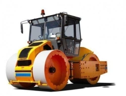 Dual-Axle Static Roller for Efficient Road Construction RC-13-DD