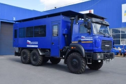 Special Purpose Bus UZST07, Model 5861-35 on Ural 4320-82 Chassis