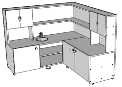 Children's Play Corner Kitchen Furniture for Preschools