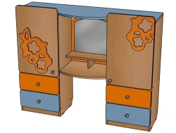 Game Clothing Storage Cabinet - Vilena Set / Model SHD73