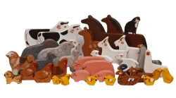 Farm Animals Playset "Once Upon a Time" - 8 Figures