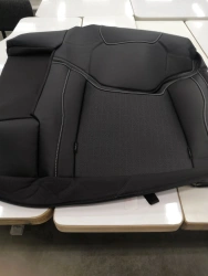 Black Artificial Leather Rear Left Seat Back Cover 7002130XST33A8P