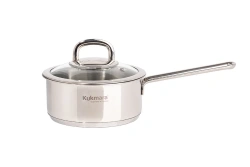 Kukmara SAFIA Line Corrosion-Resistant Saucepan with Glass Lid