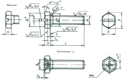 Black Metal Screws OHT 1 31509-80
