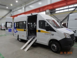 A-Class Bus for Wheelchair Transport IAЦ-1767А2 on GAZelle NN A65R52