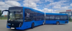 Articulated Electric Bus for High-Capacity Passenger Transport KAMAZ-6292