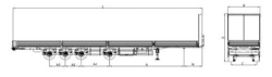 CTTM CARGOLINE 932240 Platform Semi-Trailer without Canopy