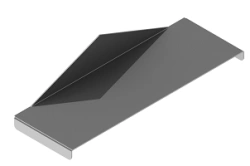 Snow Guard Cover End Cap KTZ 000 for Sizes 100mm to 600mm