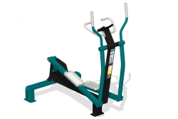 Outdoor Cardio Trainer for All Muscle Groups with Inertia-Free Resistance Mechanism