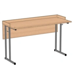 Laboratory Student Desk with Edges 1200*600*760 mm SULb