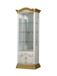 Glossy Living Room Display Cabinet with Right Door PI-37-103-02