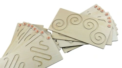 Set of 14 Hemisphere Boards for Brain Development