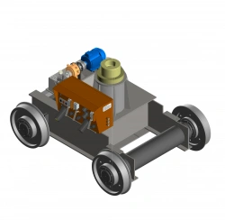 Towable Slipway Trolley TG2M-75 for Ship Transport