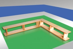 Children's Gymnastics Bench 2-Section 203