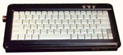 Compact Keyboard KMG-84M for Input in Russian and IBM PC AT