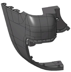 Left Bumper Side Panel for M1 and N1 Vehicles - 9682044077