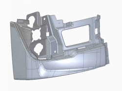 Right Front Bumper Side Panel for LiAZ 529287 (Component 529287-2803018-97)