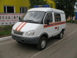 Emergency Rescue Vehicle 3008DK-1, 3008DK-2 on GAZ Chassis 2752, 27527