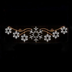 LED Decorative Street Light "New Year Patterns" - 220V/24V Model