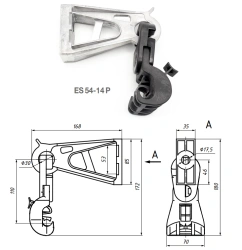 Intermediate Suspension Kit for SIP ES 54-14 P
