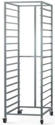 Stainless Steel Pan Rack Trolley for 15 Trays - Model SP