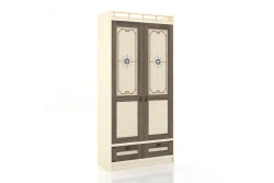 Calypso Two-Door Cabinet - LD.509010.000 (Dark Sonomo H/Strichlack)