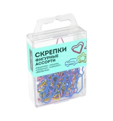 Скрепки - ассорти 28-45 мм 25 шт., ассорти