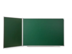 Magnetic Markers and Chalkboard Two-Element Whiteboard