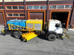 Airport Cleaning Vehicle APMM on Ural 6370 Chassis