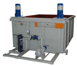Electric Tempering Bath for Cooling in Liquid Medium, Model VZ