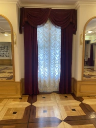 Elegant French Drapery Curtains for Interior Decoration