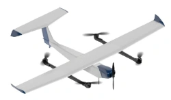 Ecological UAV R-75 for Vertical Takeoff and Landing