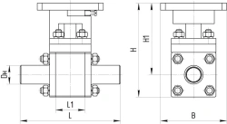 Steel Ball Shut-off Valve AТЭК.491811.015