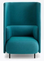 Soft Armchair Cloud Series - One-Seater with Panel Cabin