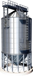 SKD Cone-Bottom Metal Silos for Food Industry Storage