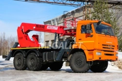 Self-Propelled Boom Lift PSS-131.22E on KAMAZ Chassis