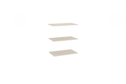 Ameli LD.642330.000 Single Door Wardrobe Shelf (Set of 3)