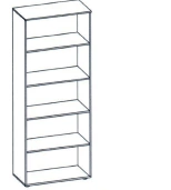 Display Showcase Rack for Storage in Retail Spaces - Alliance-S