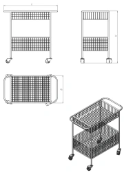 Textile Transport Trolley (T.B Series)